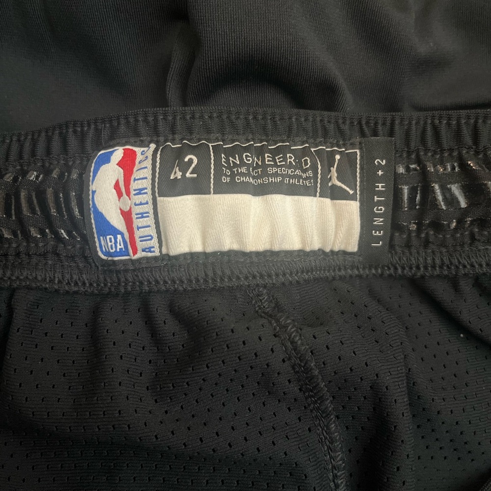 Team Issued Houston Rockets Authentic Statement Jordan Nike NBA Short XL (42+2) - Picture 6 of 8